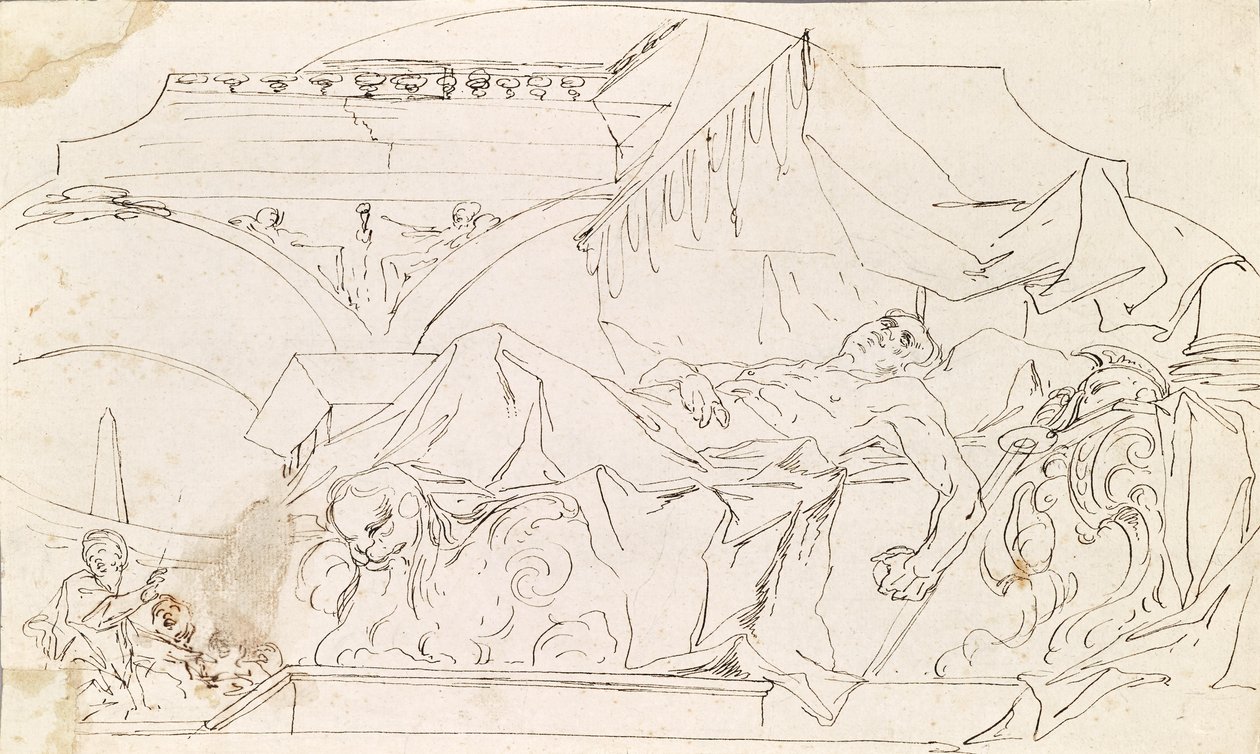 Alexandre le Grand au repos - Paul Troger