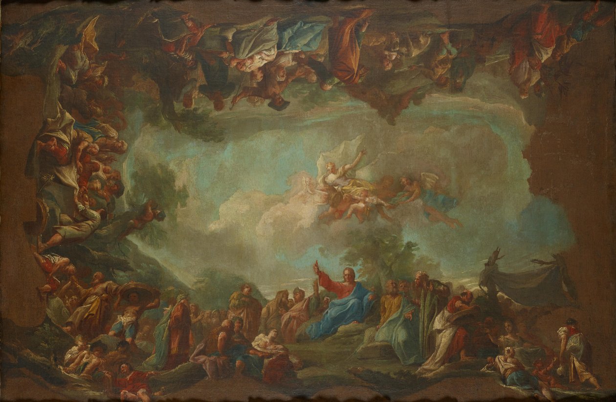 La multiplication miraculeuse des pains - Paul Troger