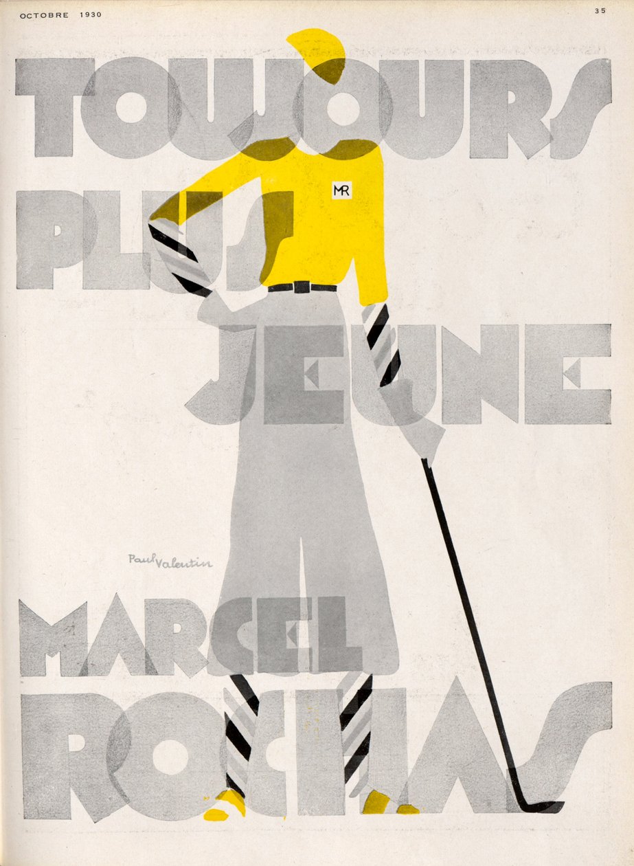 Marcel Rochas. Toujours plus jeune, 1930 - Paul Valentin
