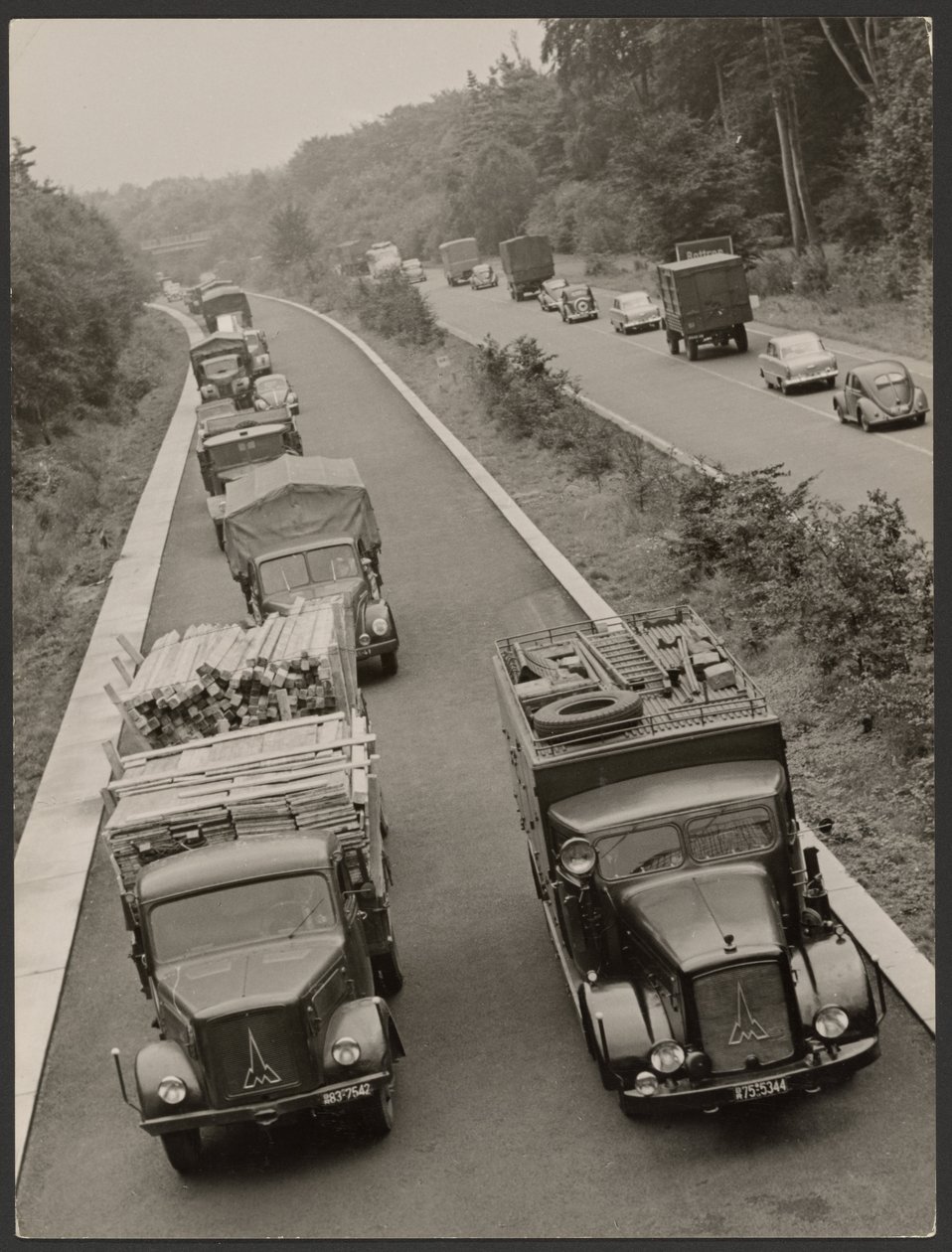 Autoroute dans la Ruhr - Paul Wolff