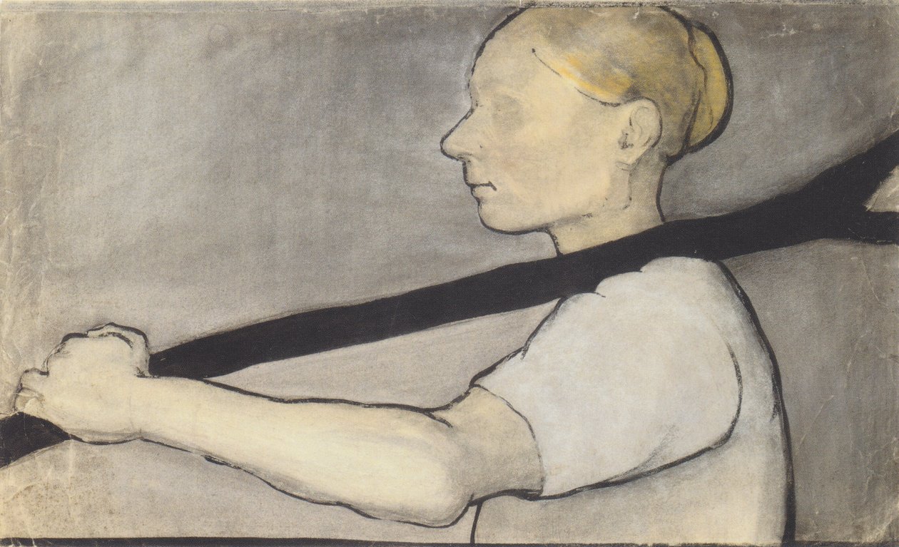 Paysanne portant une fourche - Paula Modersohn Becker