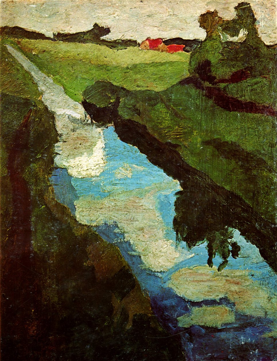 Fossé de tourbière - Paula Modersohn Becker