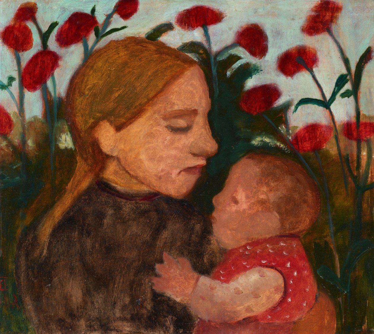 Mère et enfant, c.1904 - Paula Modersohn Becker