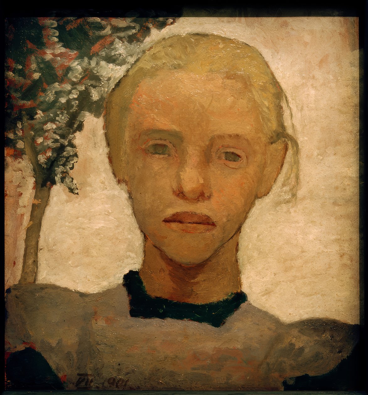 Tête de fille - Paula Modersohn Becker