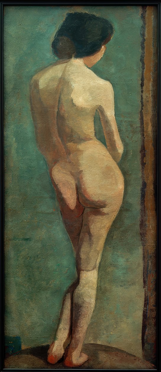 Nu féminin debout de dos - Paula Modersohn Becker