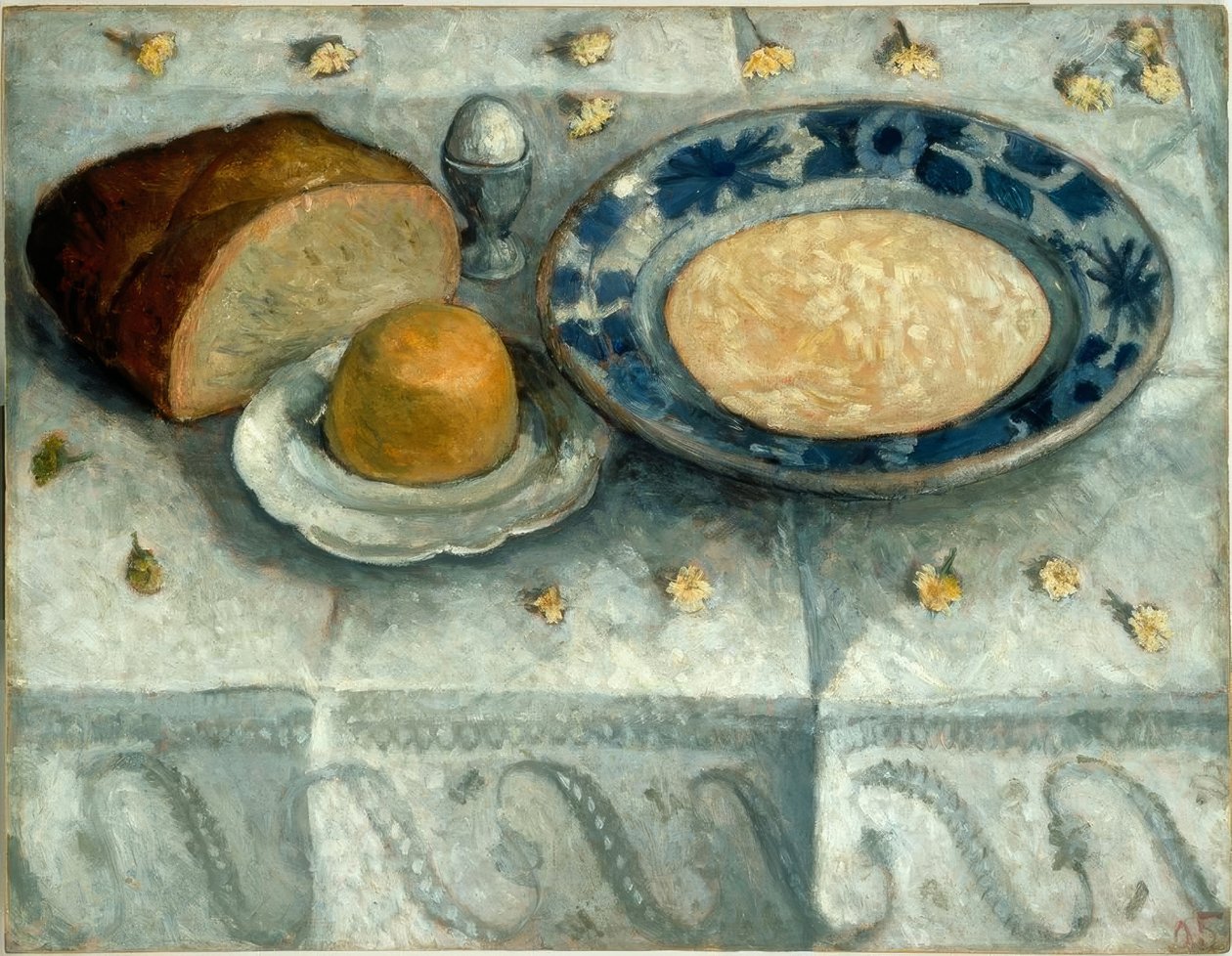 Nature morte avec cruche de lait - Paula Modersohn Becker