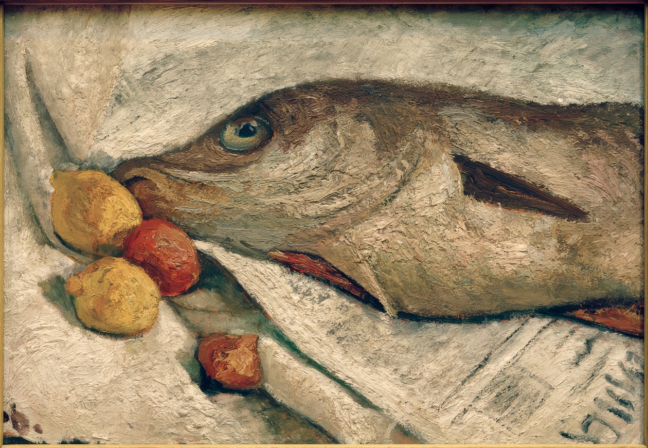 Nature morte avec aiglefin - Paula Modersohn Becker