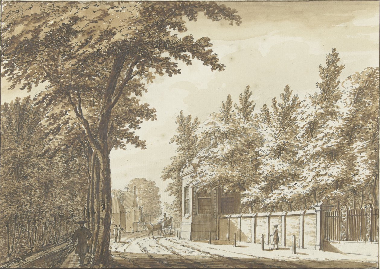 Hofstede Bosch-en-Hoven près de Haarlem - Paulus Constantijn la Fargue (attributed to)