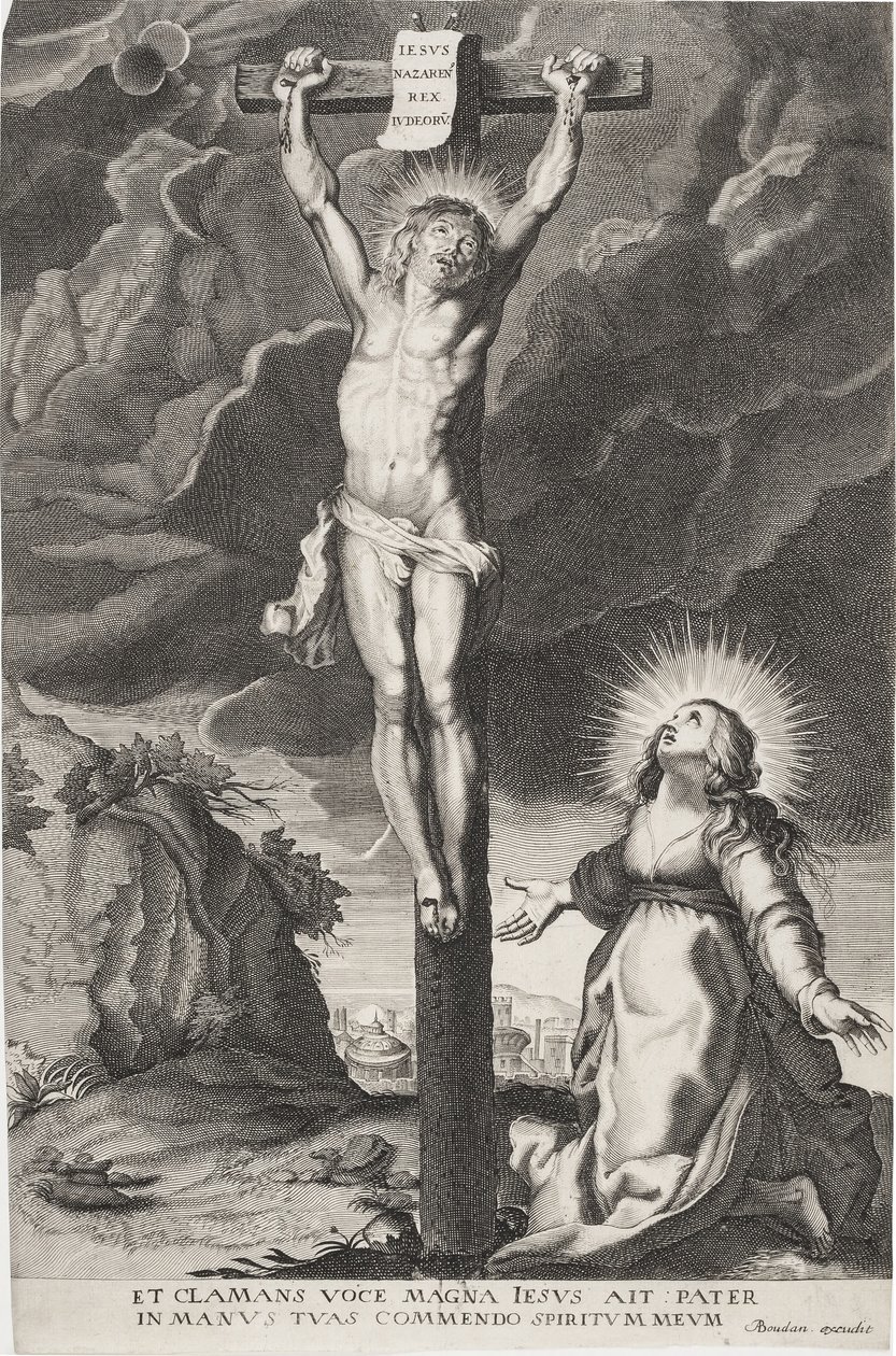 Le Christ en croix - Paulus Pontius