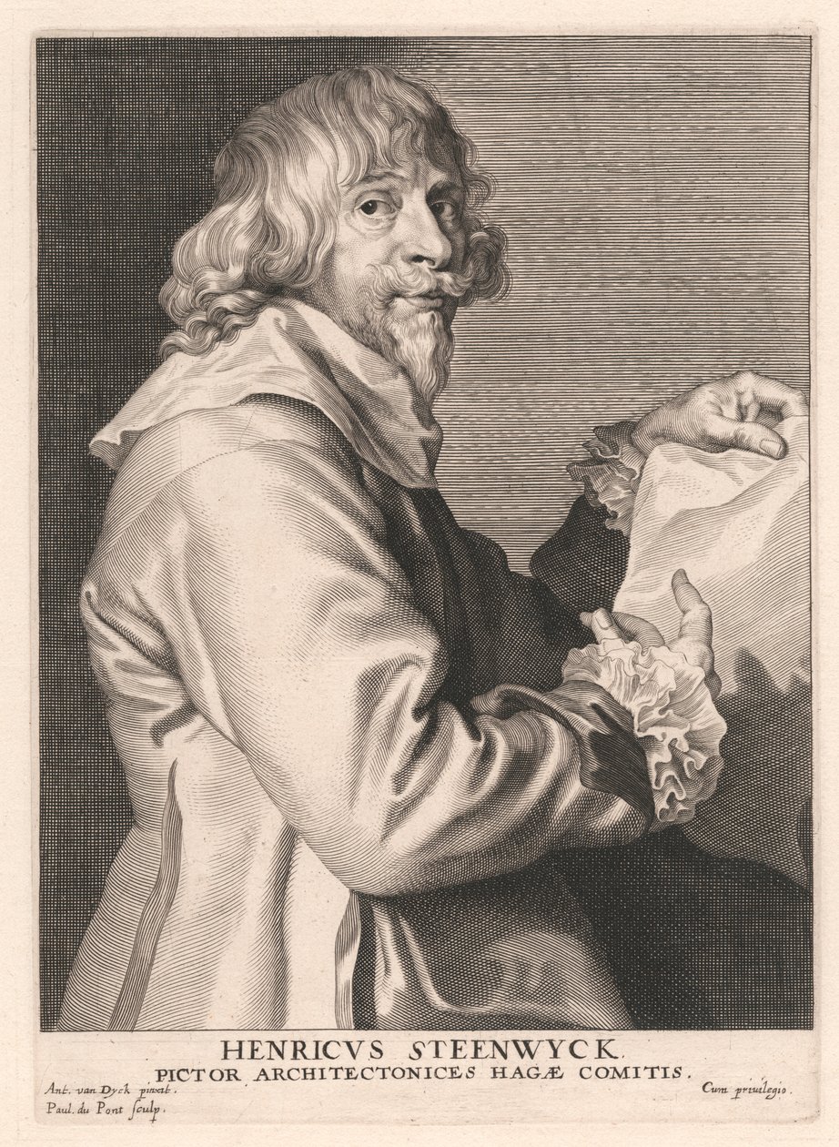 Henricus Steenwyck, Pictor Architectonices Hagæ Comitis - Paulus Pontius