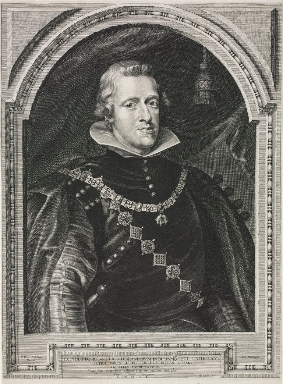 Portrait de Philippe IV - Paulus Pontius