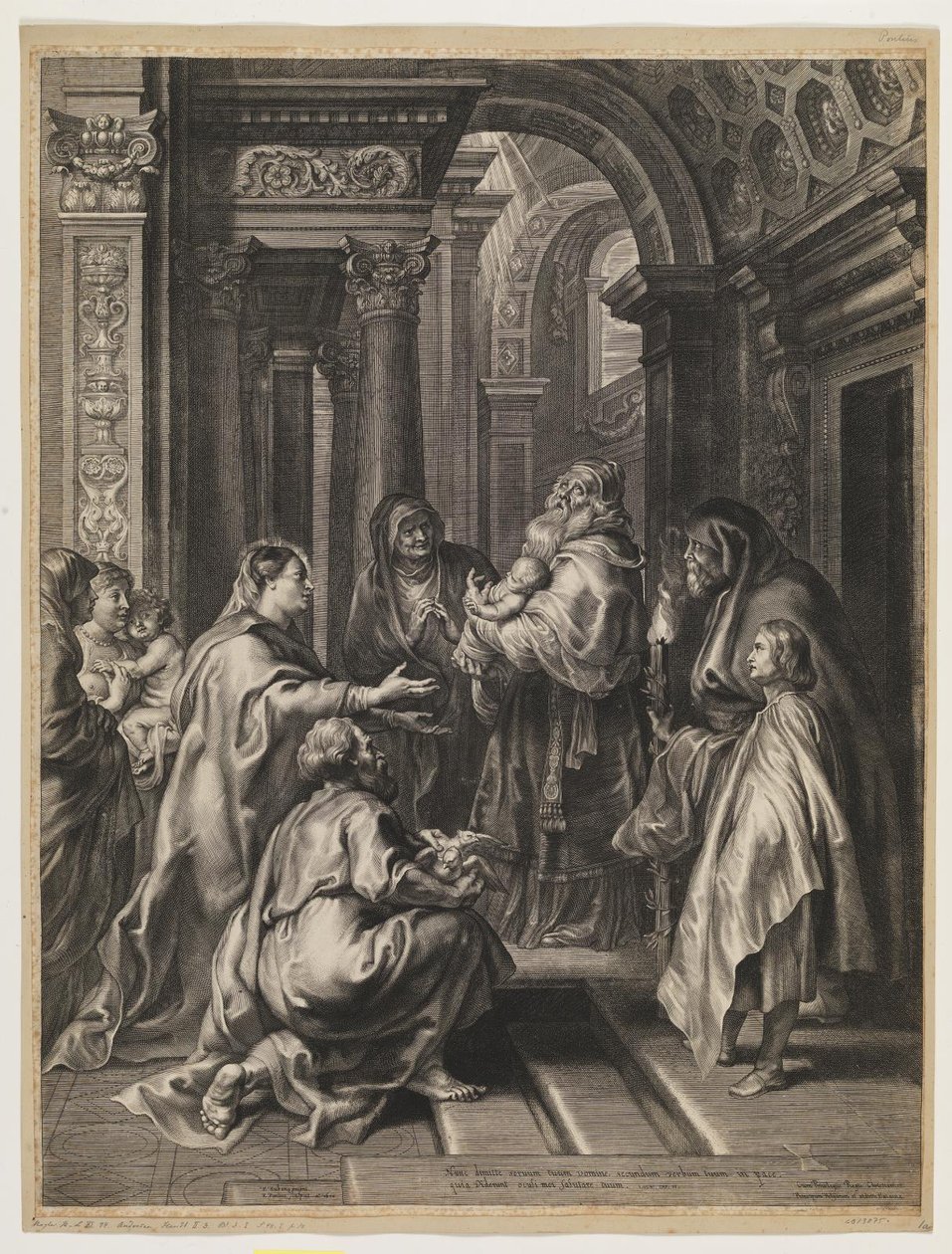 La Présentation au Temple - Paulus Pontius