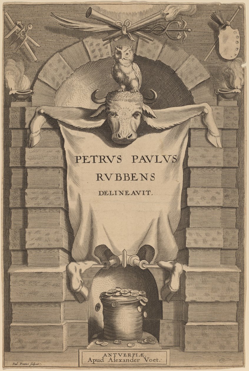 Page de titre - Paulus Pontius after Sir Peter Paul Rubens