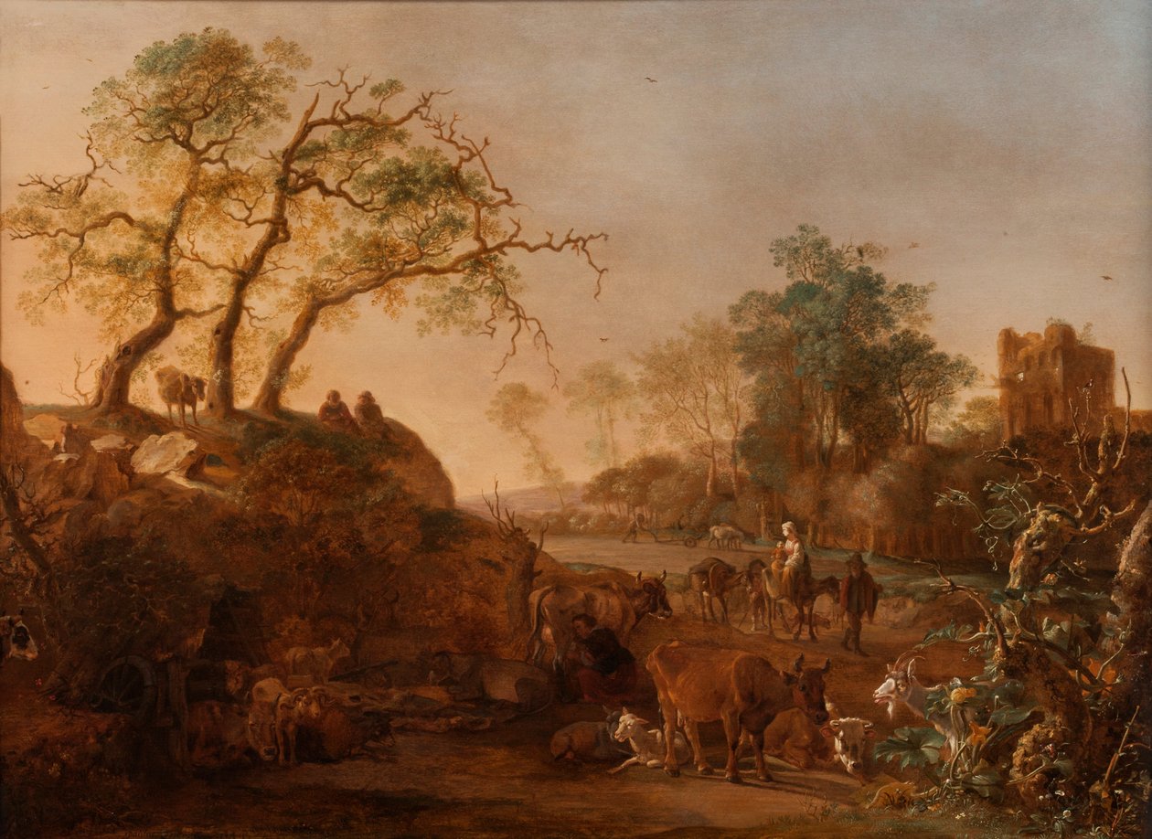 La Fuite en Égypte, 1644 - Paulus Potter