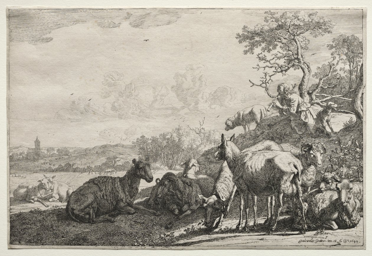 Le berger - Paulus Potter