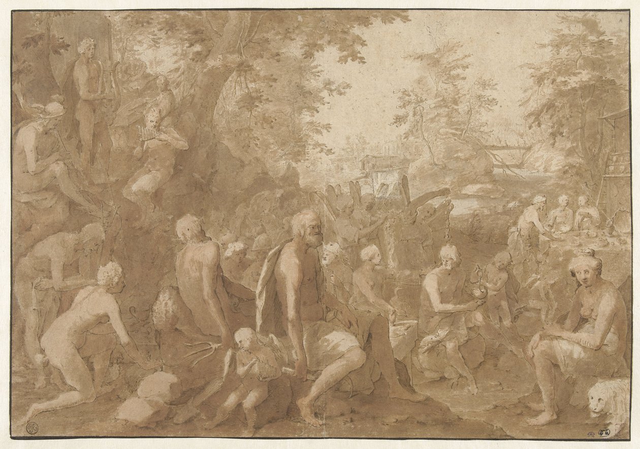 Banquet des dieux - Paulus Willemsz. van Vianen