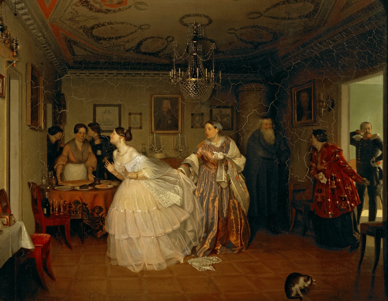 La demande en mariage du major - Pavel Andreevich Fedotov