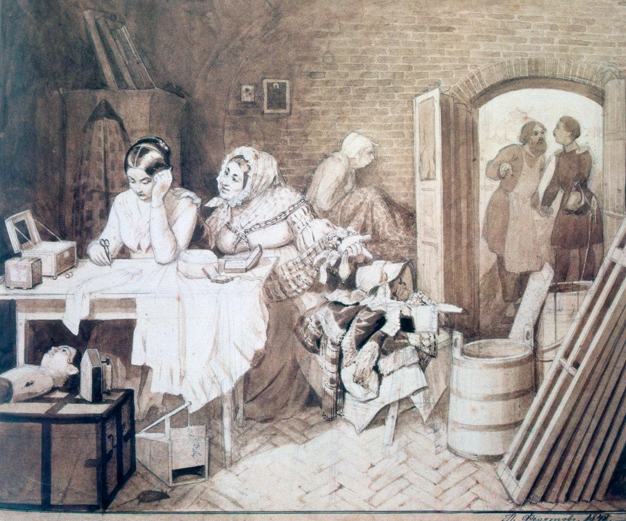 Piège à souris, 1846 - Pavel Andreevich Fedotov