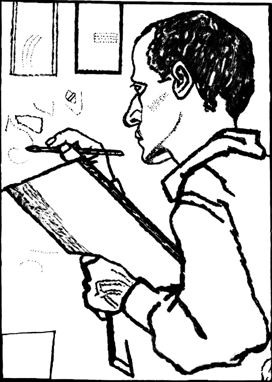 Autoportrait, 1925 - Pawel Nikolajewitsch Filonow