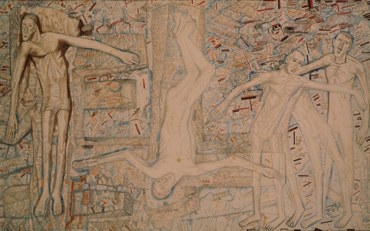 Exécution, 1912 - Pavel Nikolayevich Filonov