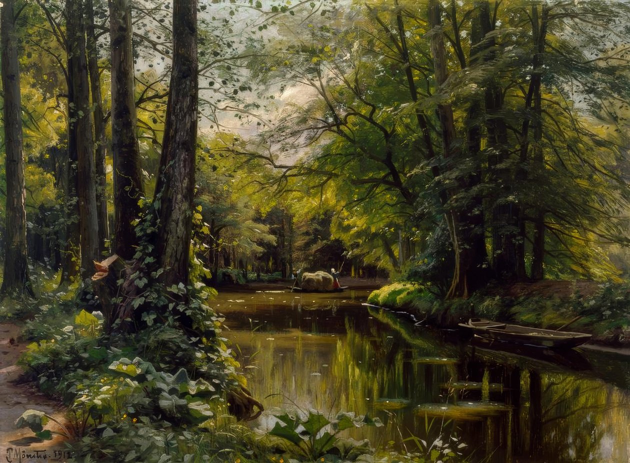 Été dans le Spreewald - Peder Monsted