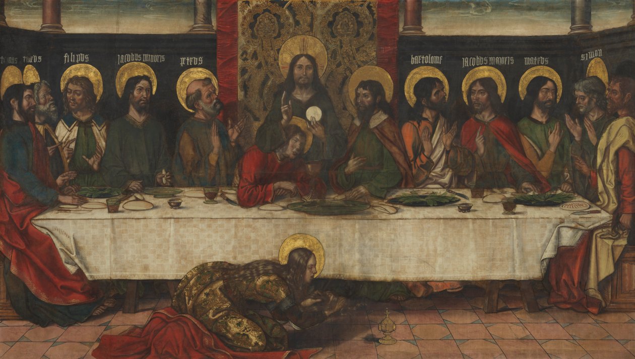 La Cène, c.1495-1500 - Pedro Berruguete