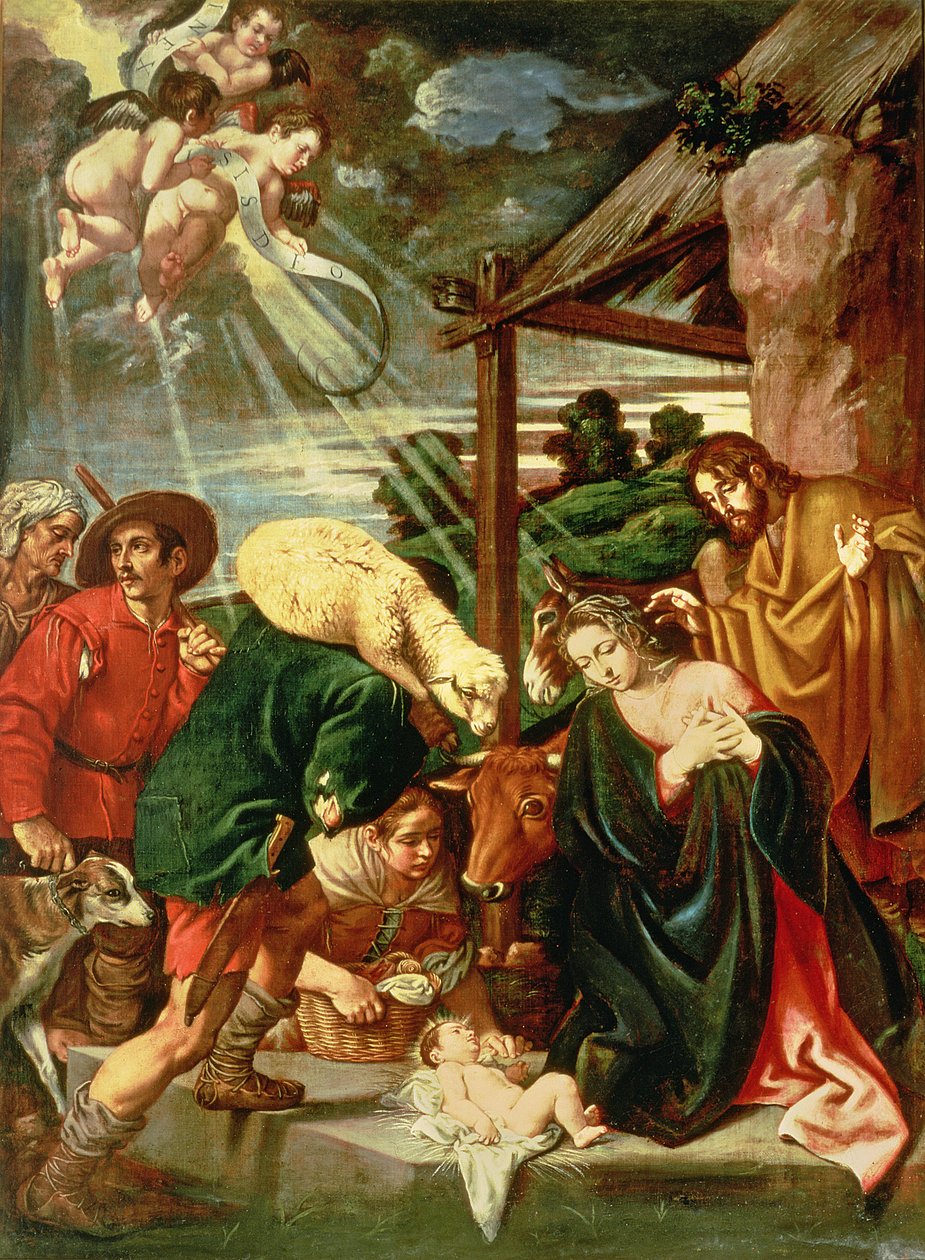 Adoration des bergers, 17ème siècle - Pedro Orrente