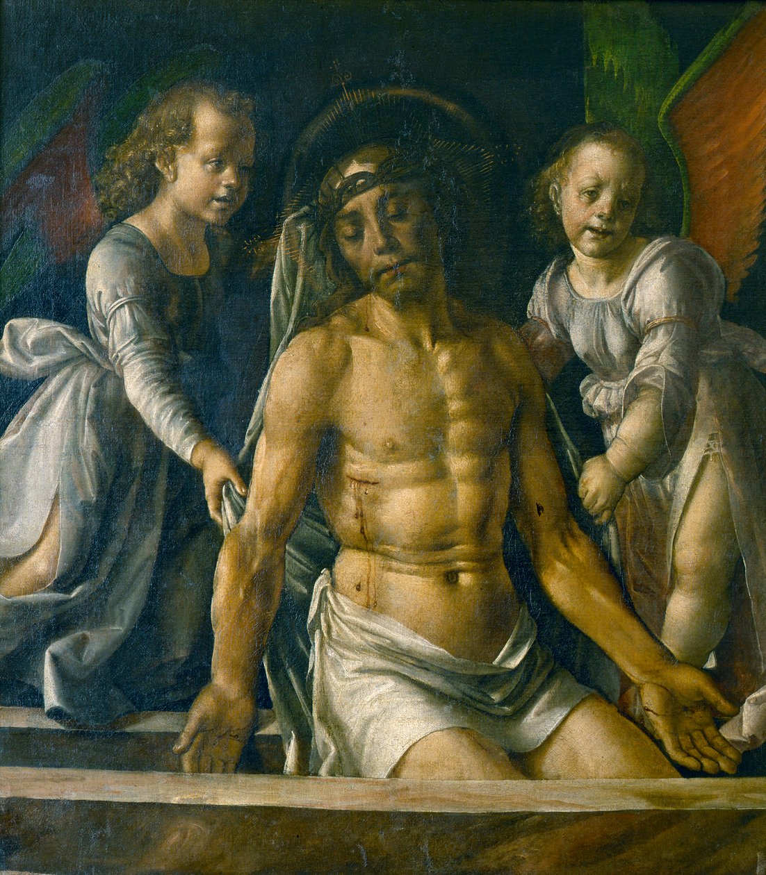 Pietà avec deux anges, 1480 - Pedro Berruguete