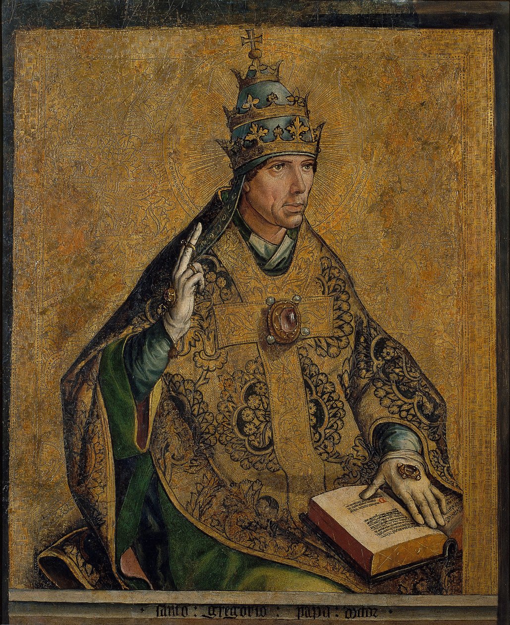 Saint Grégoire le Grand - Pedro Berruguete