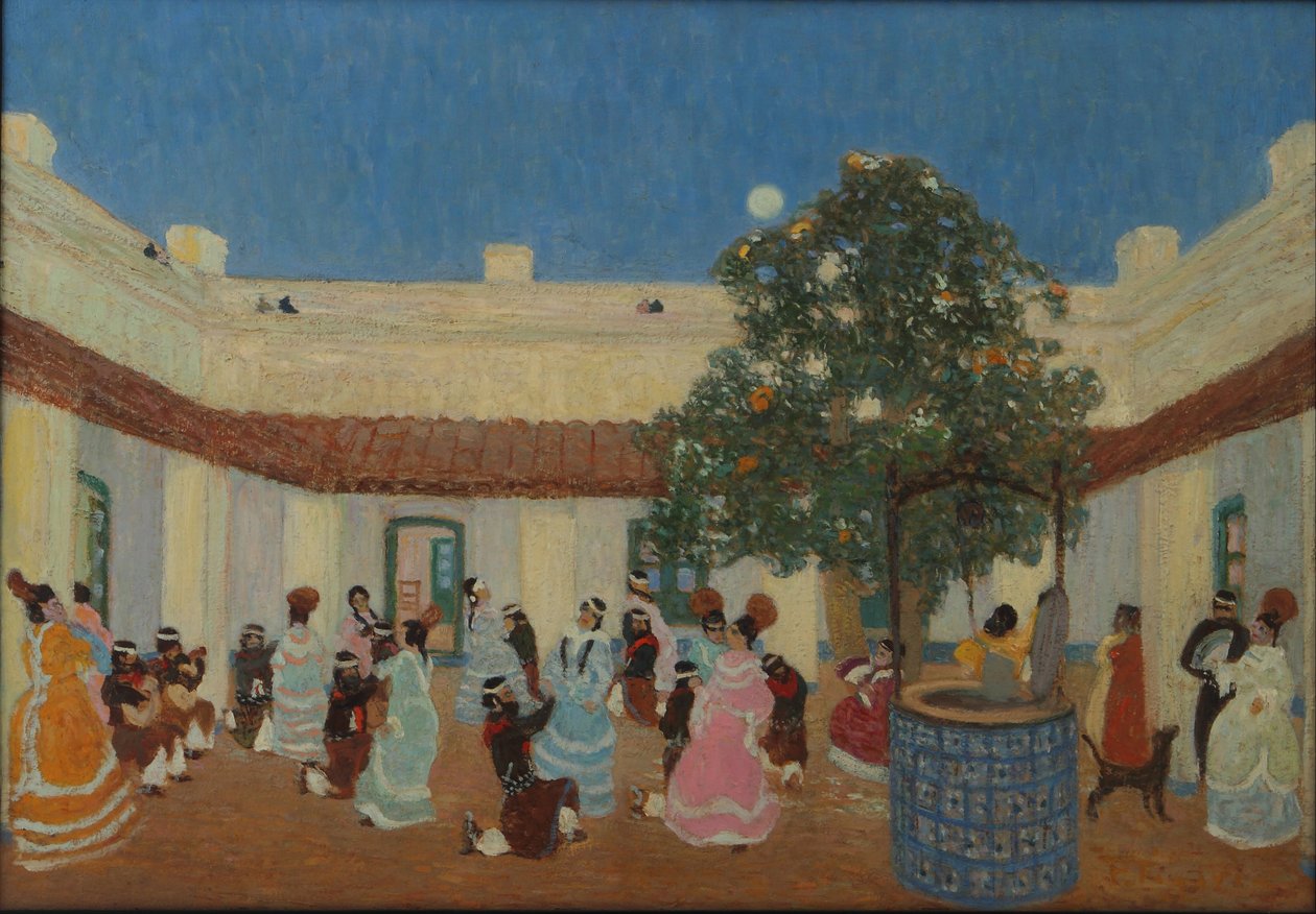 Patio - Pedro Figari