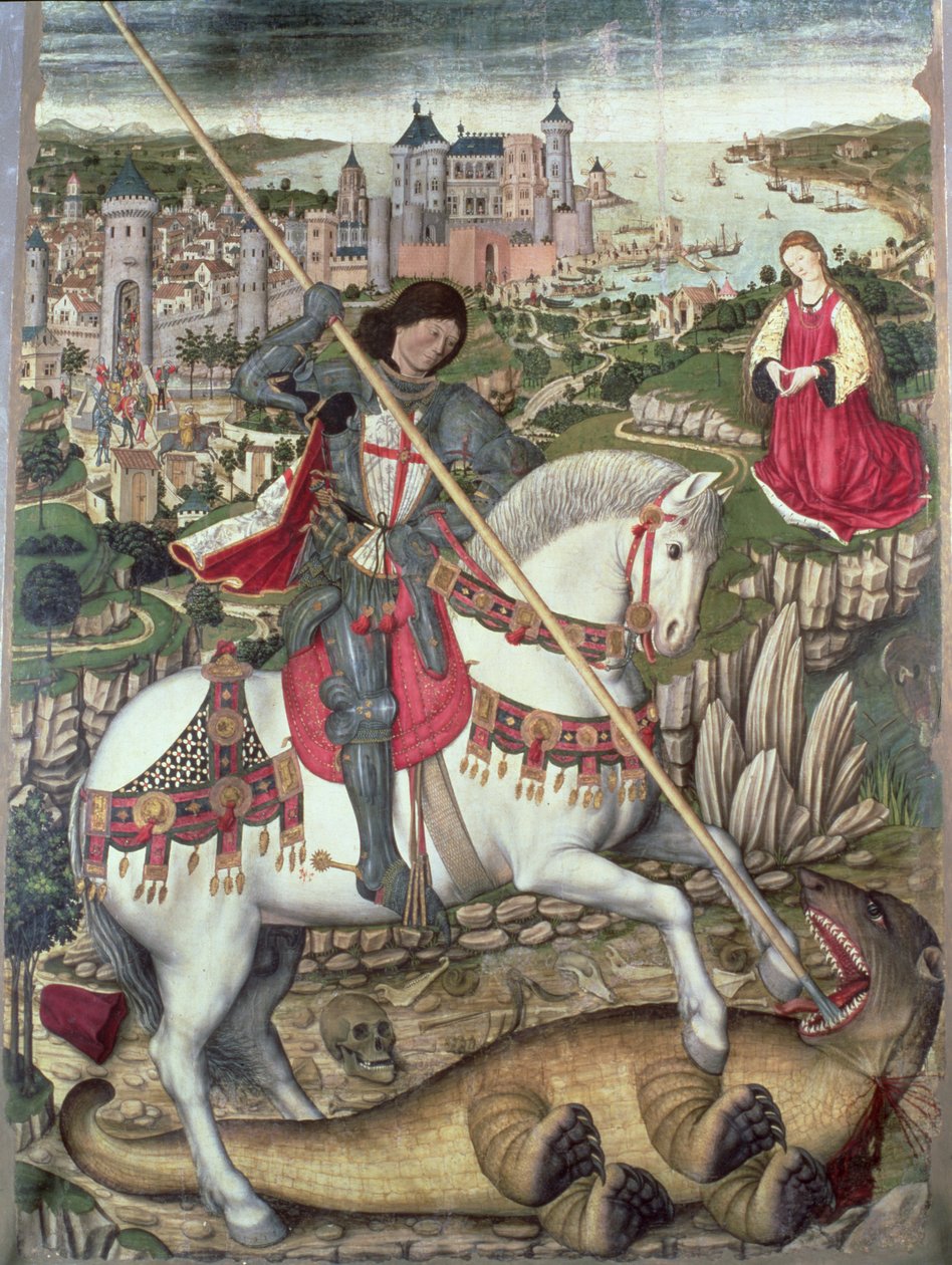 Saint Georges et le Dragon - Pedro Nisart