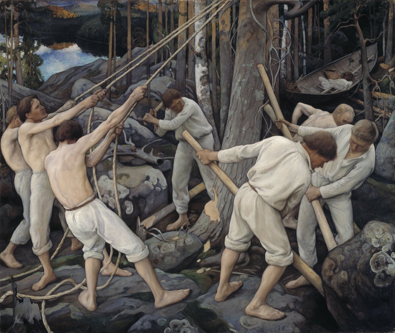 Pionniers en Carélie - Pekka Halonen