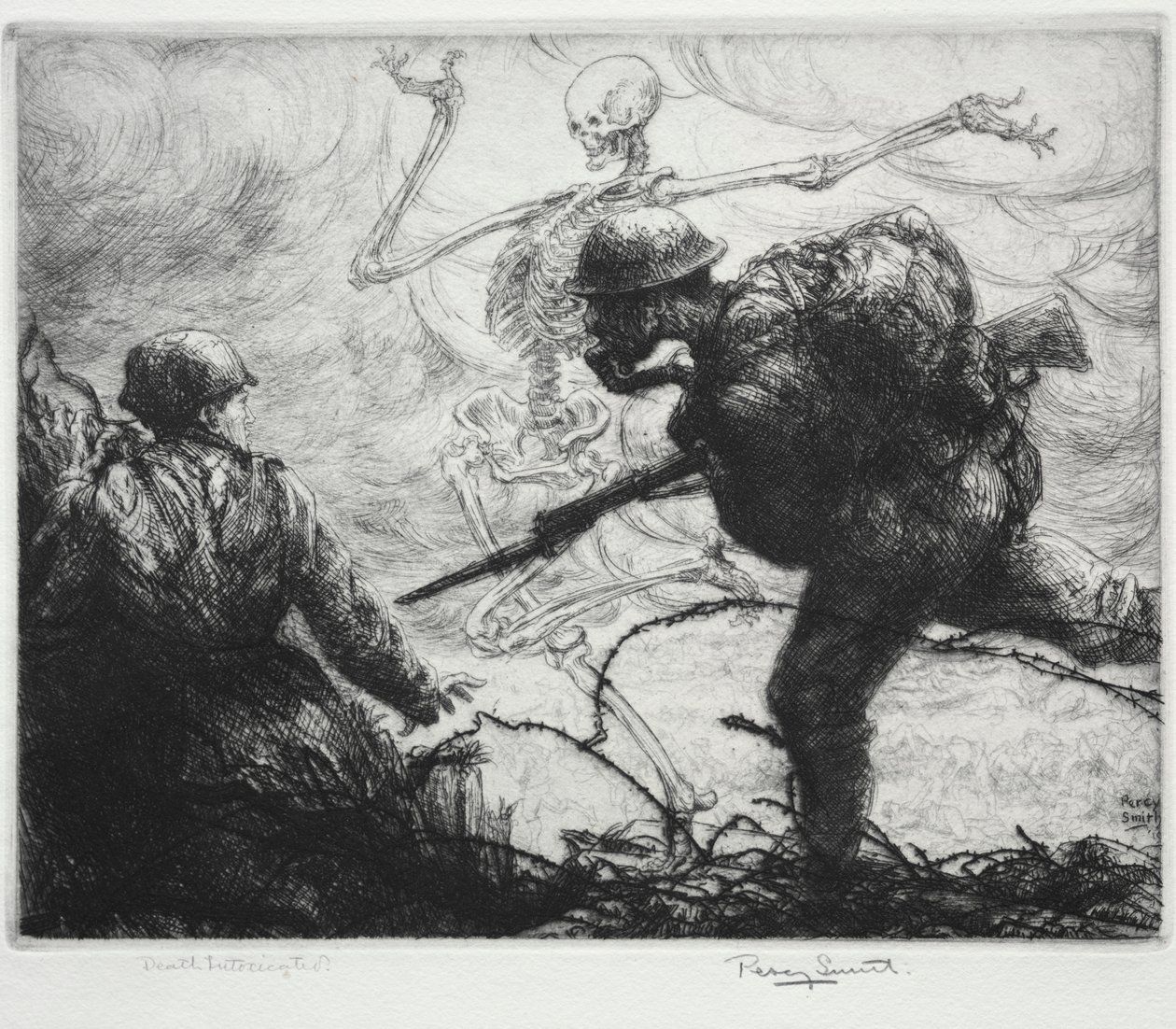 La Danse de la Mort : La Mort Ivre - Percy John Delf Smith