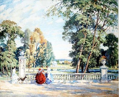 La terrasse - Percy Lancaster