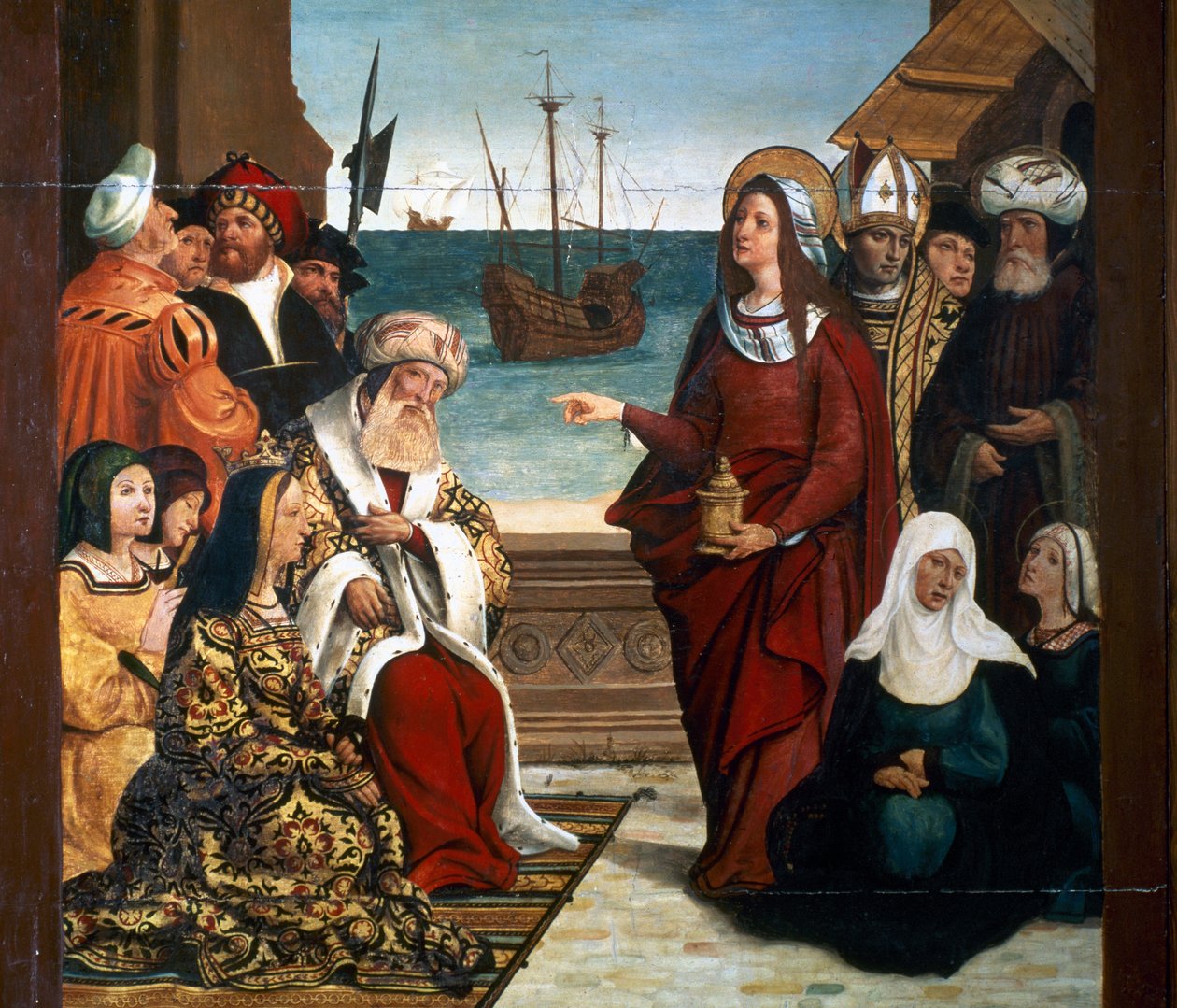 Retable de Marie-Madeleine (détail) - Pere Mates