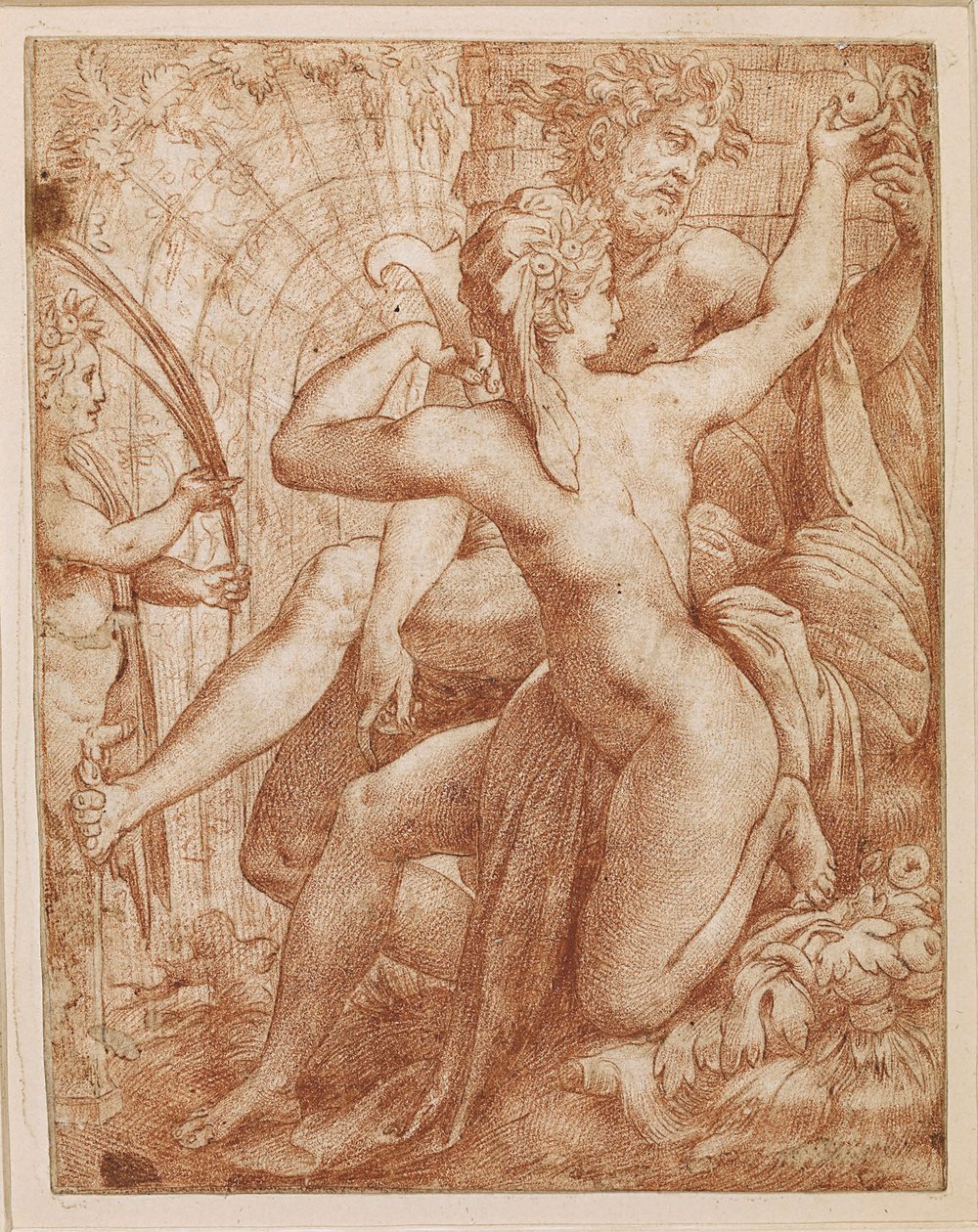 Vertumne et Pomone, vers 1527 - Perino del Vaga