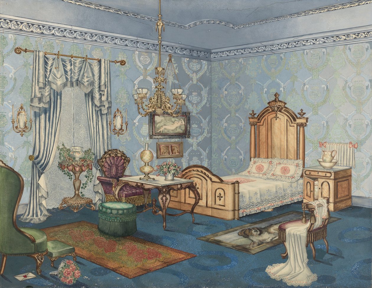 Chambre, 1882, vers 1941 - Perkins Harnly