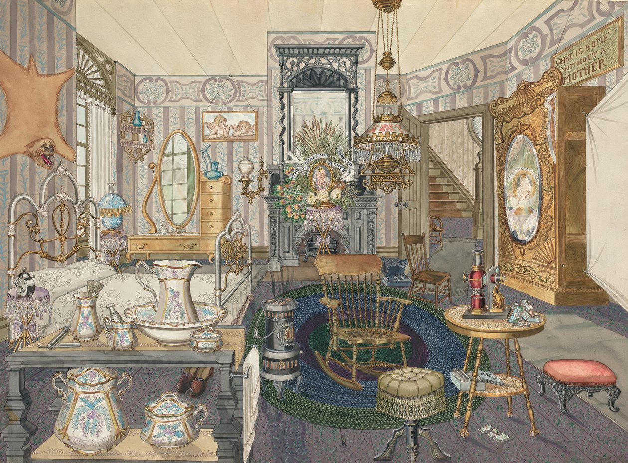 Chambre Maison Salon, 1935-1942 - Perkins Harnly