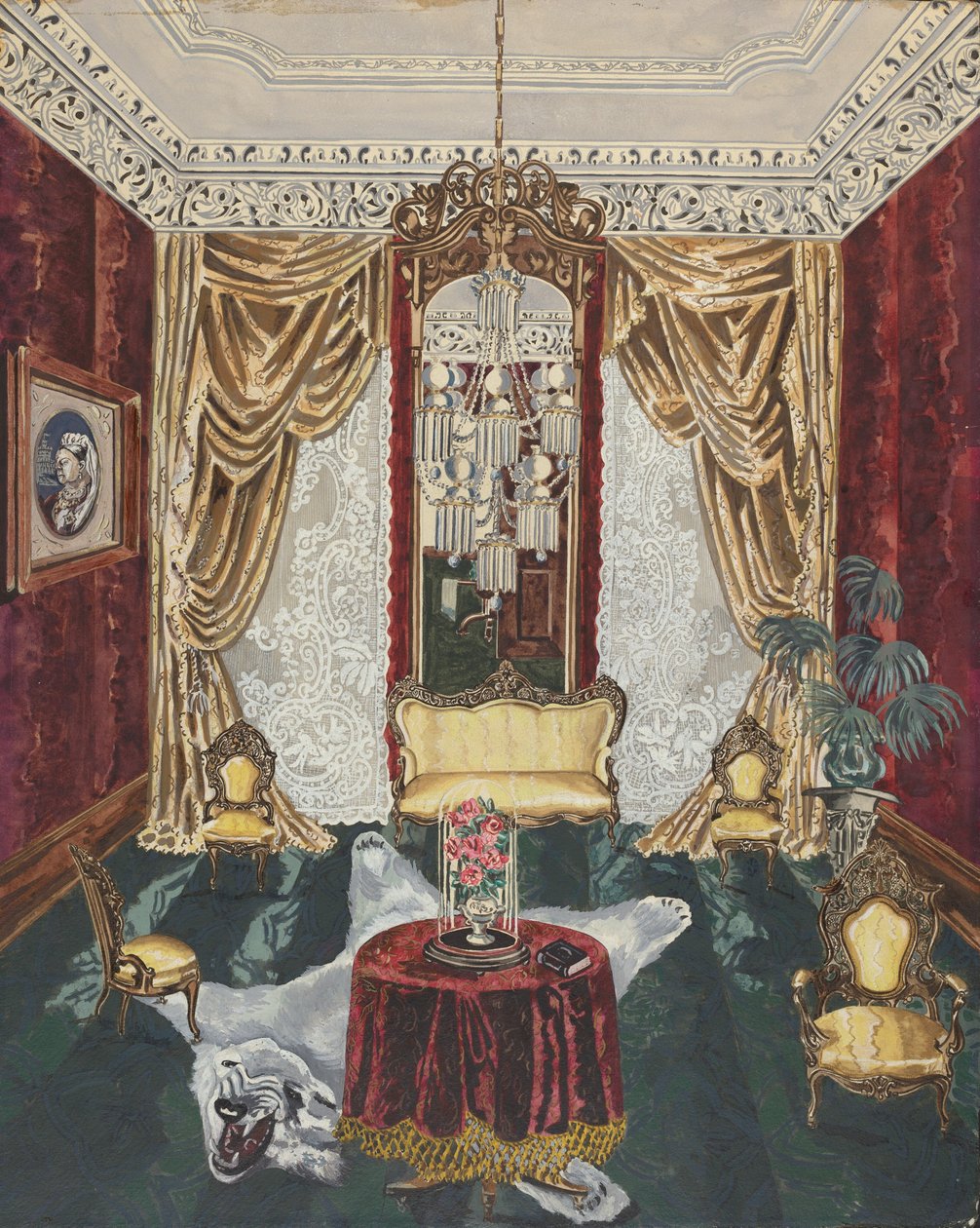 Salon de maison de ville, 1869 - Perkins Harnly