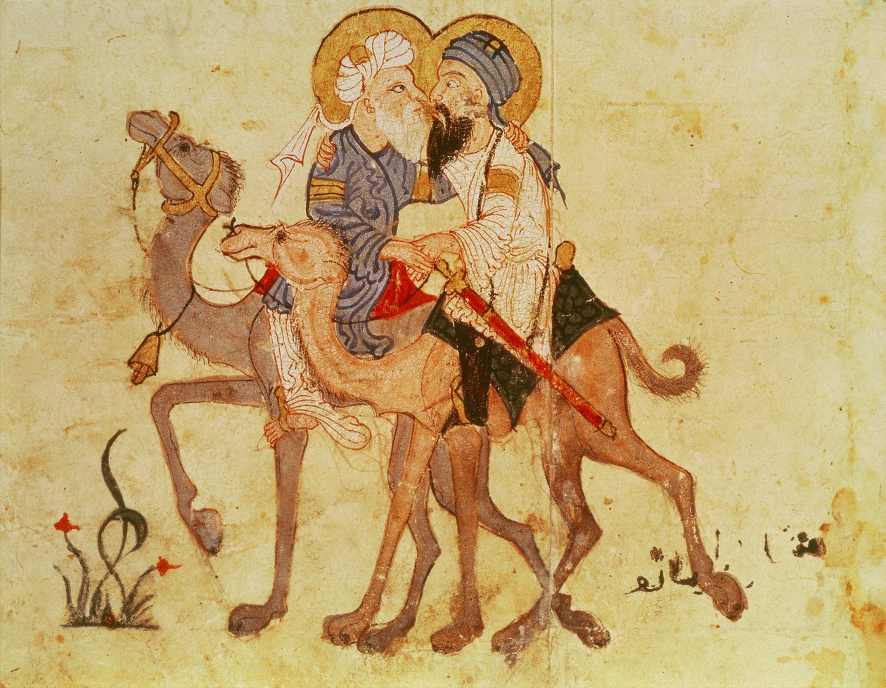 Ms Ar 3929 f.122, Adieux d