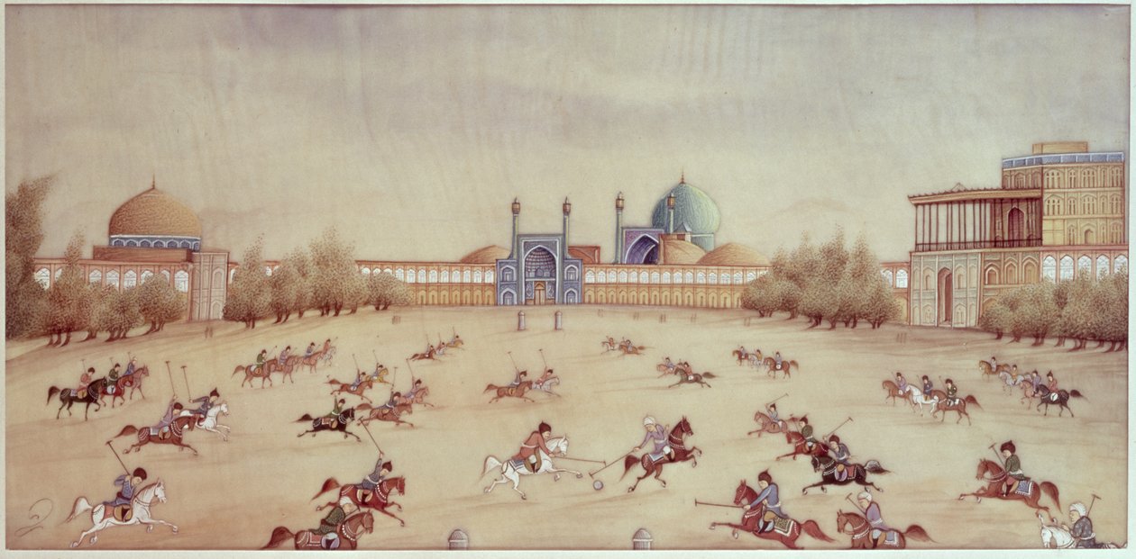 Polo à Ispahan - Persian School