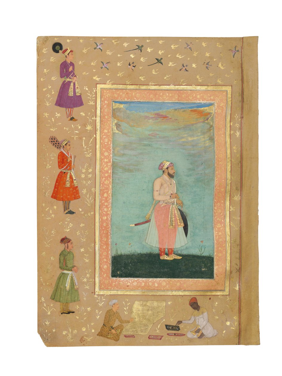 Un prince moghol, probablement Shah Shuja, c.1645-50 - Persian School
