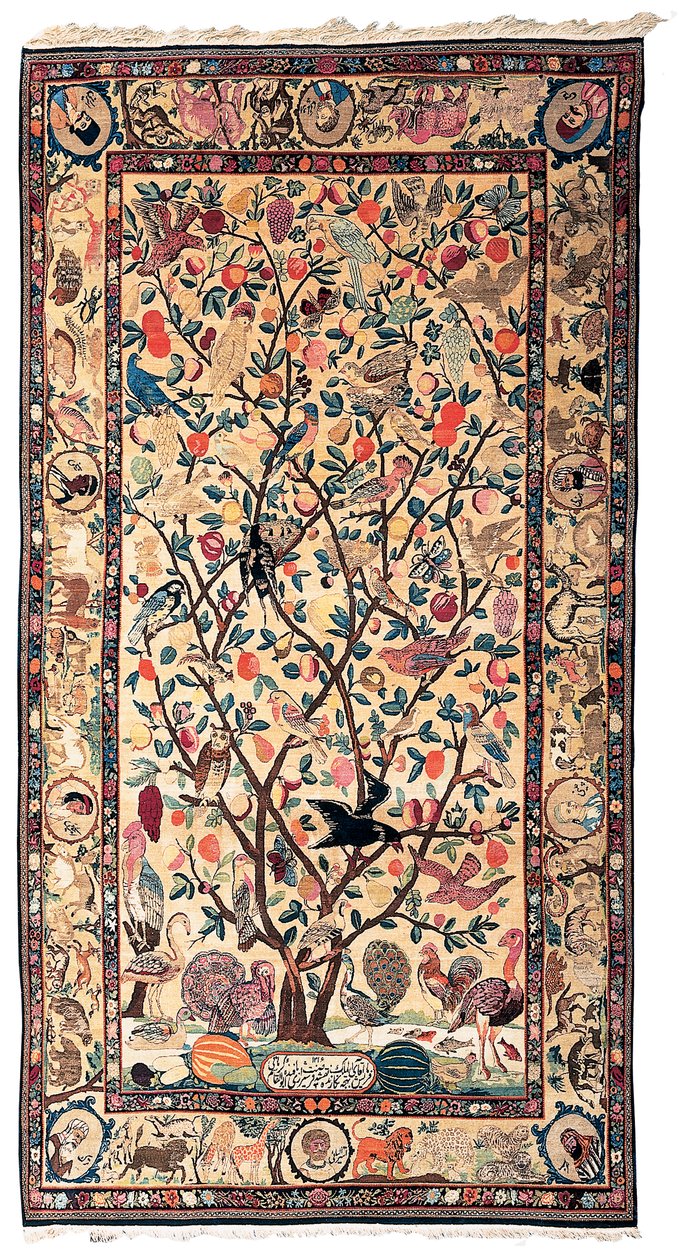 Un beau tapis Kirman - Persian School