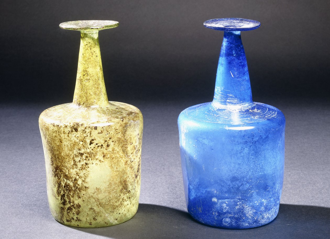 Bouteilles en verre soufflé librement persan - Persian School
