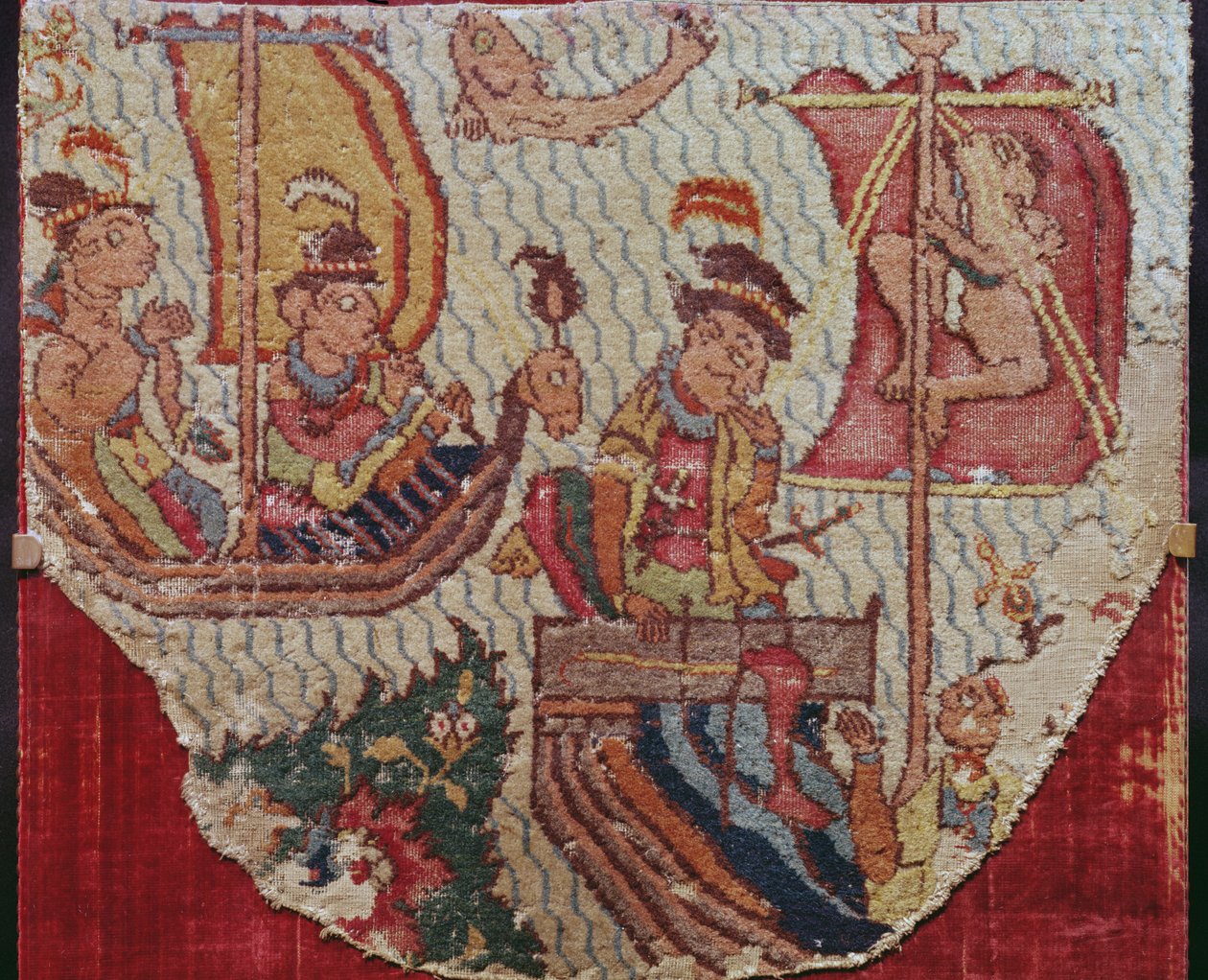 Tapis avec motifs indo-portugais, Dynastie Safavide - Persian School