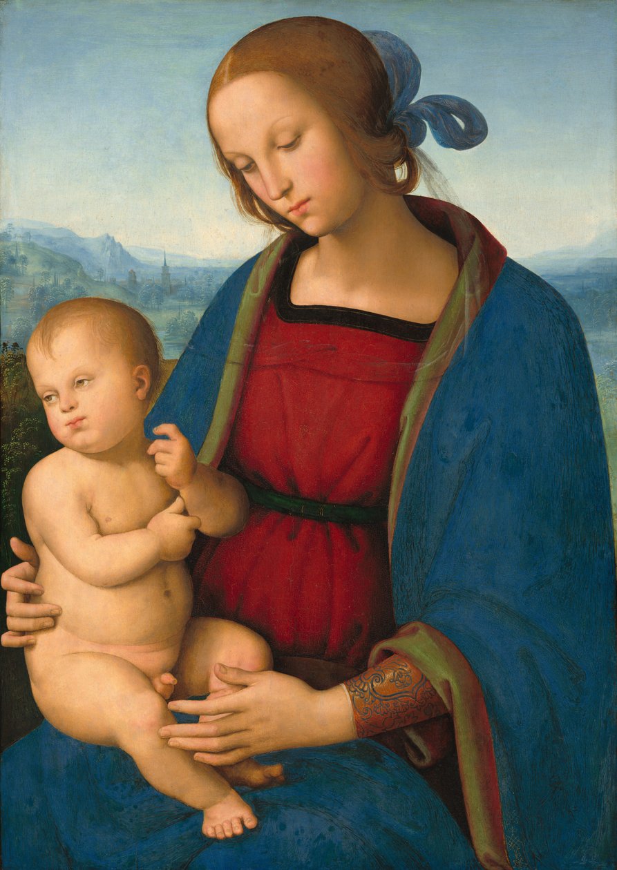 Madone et enfant - Perugino