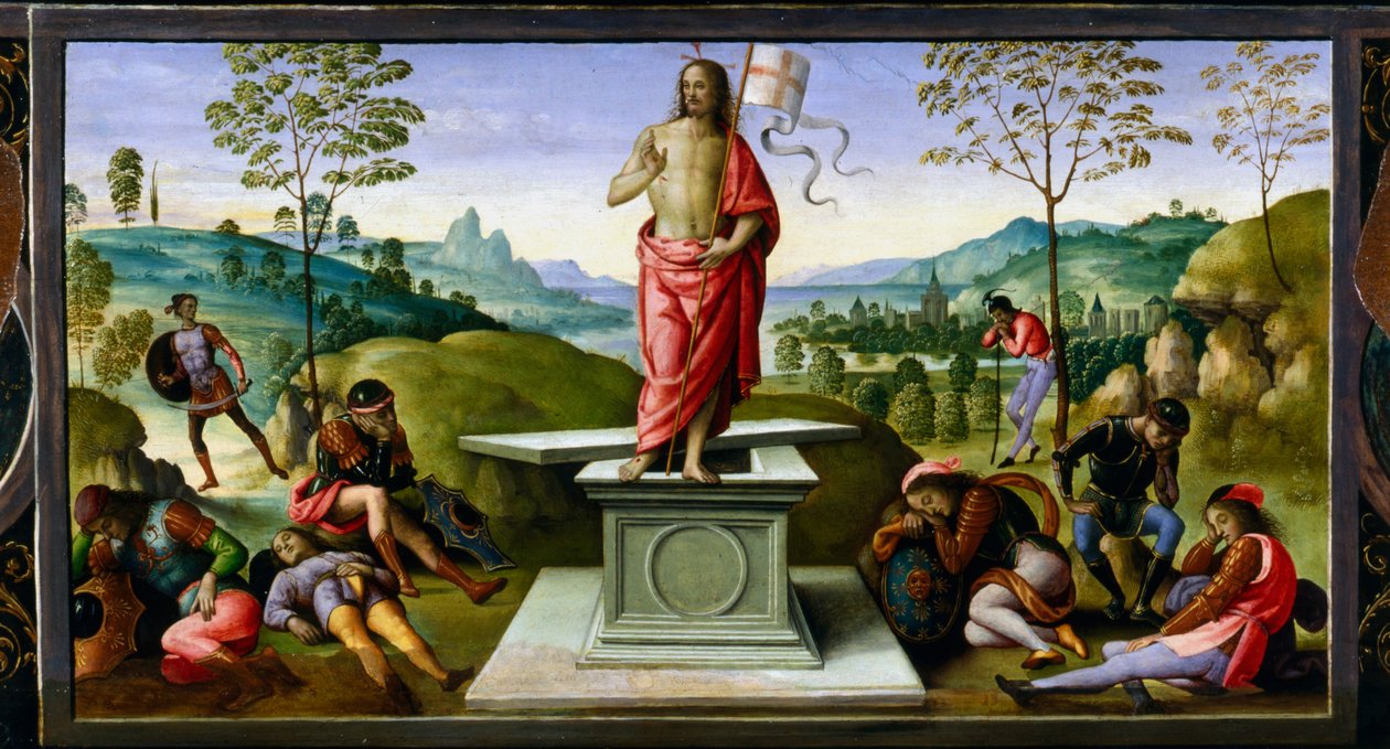 Résurrection du Christ - Perugino