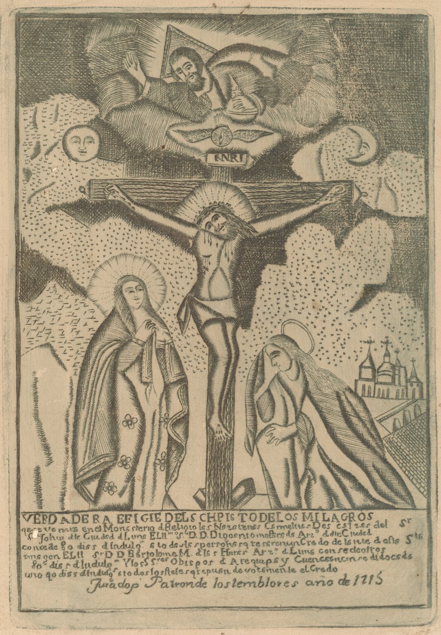 Crucifixion - Peruvian 19th Century