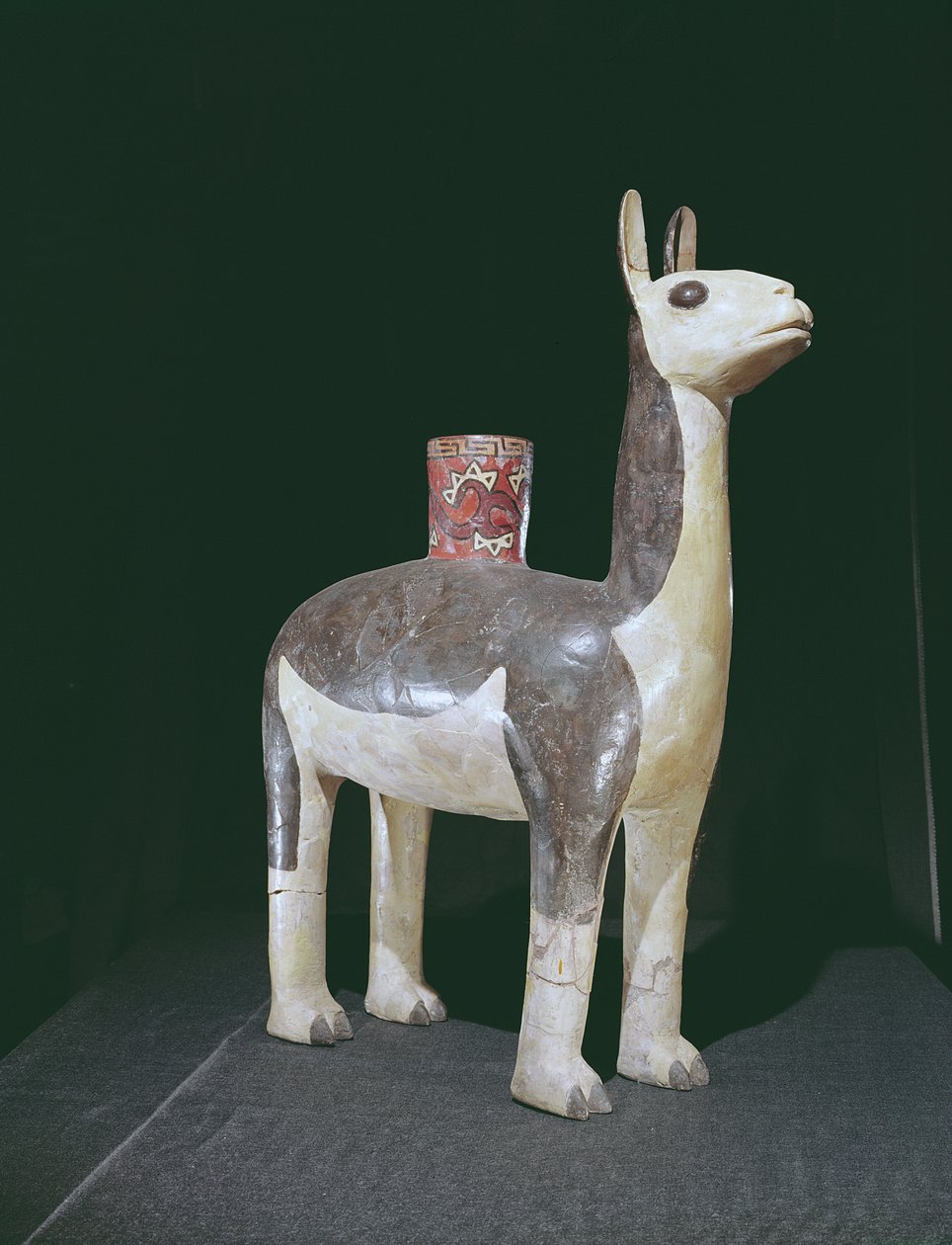 Vase effigie de lama, culture Nazca - Peruvian School