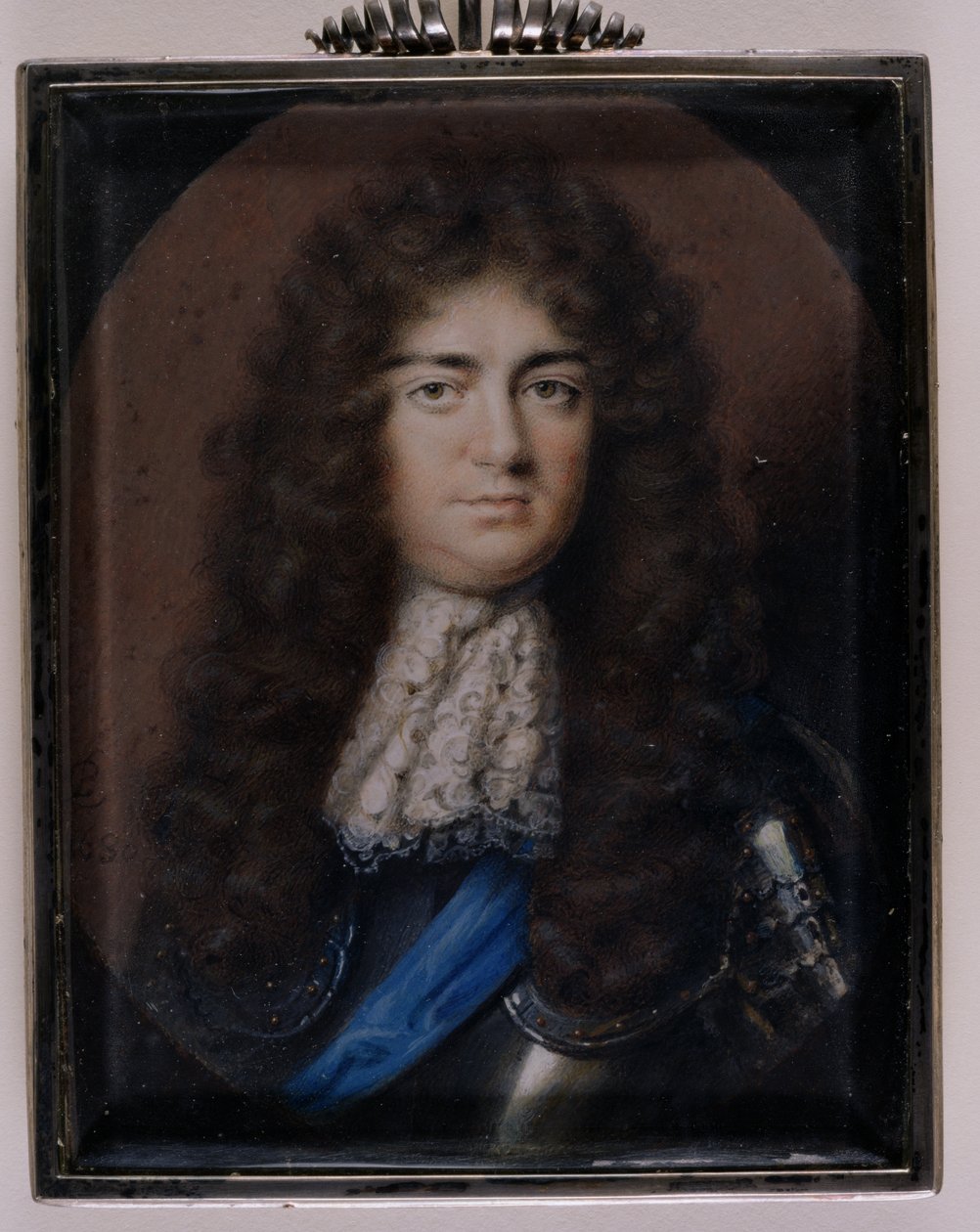 Portrait miniature de Christopher Monck, 2e duc d